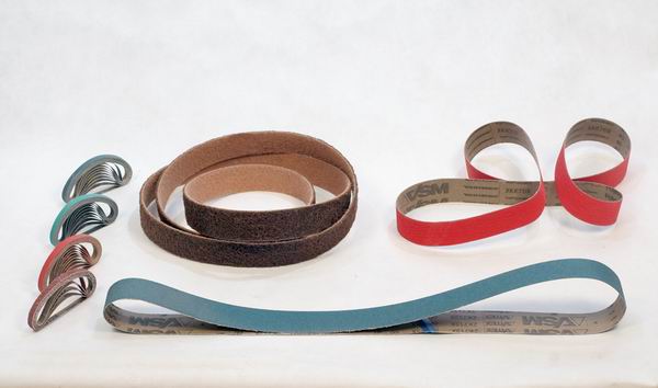 Generally used and stored of sanding belt_sand belt_sanding belt_abrasive belt_aluminium oxide sander belt